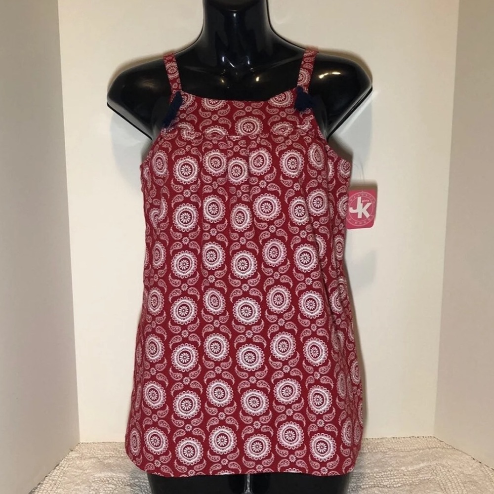 NWT J Khaki Boho Tunic Tank
